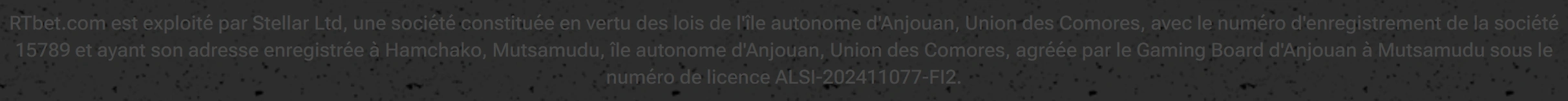 RTBet Licence et régulation